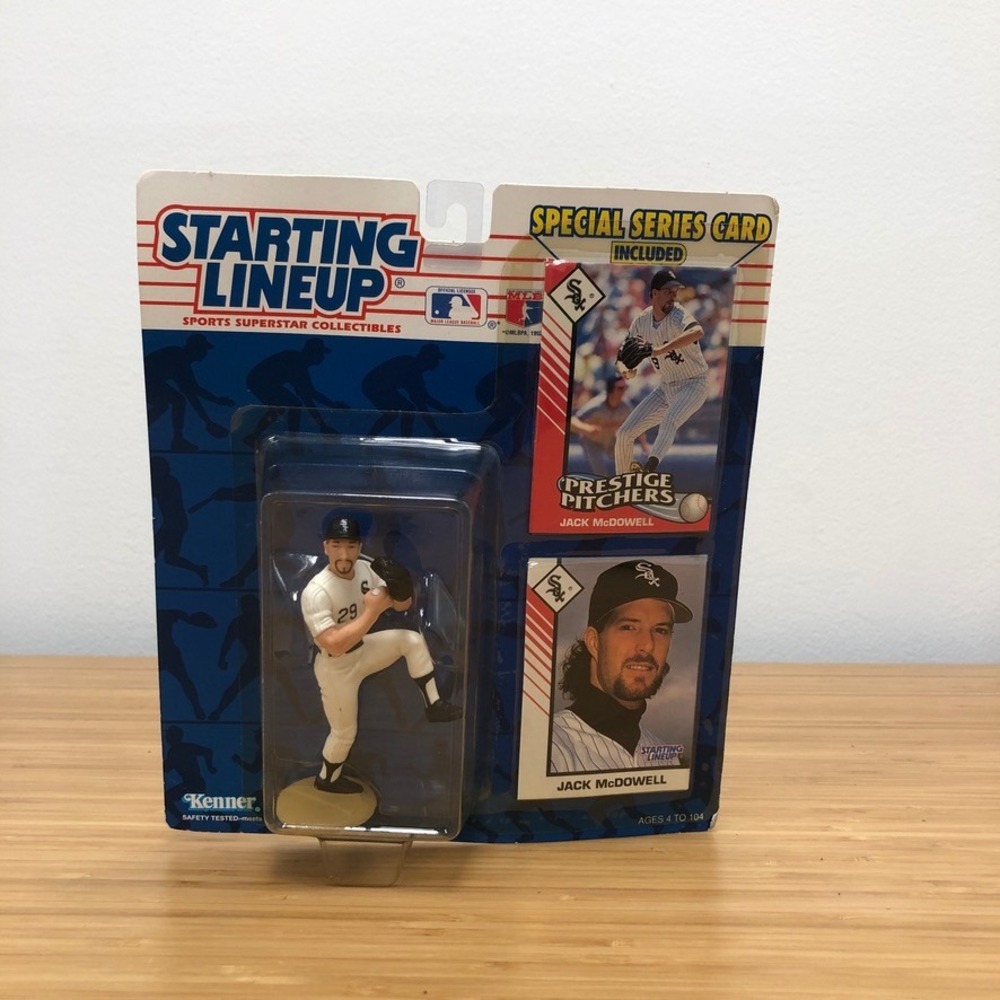 Kenner Starting Lineup Figure Jack McDowell Chicago White Sox 1993 MLB Vintage‎